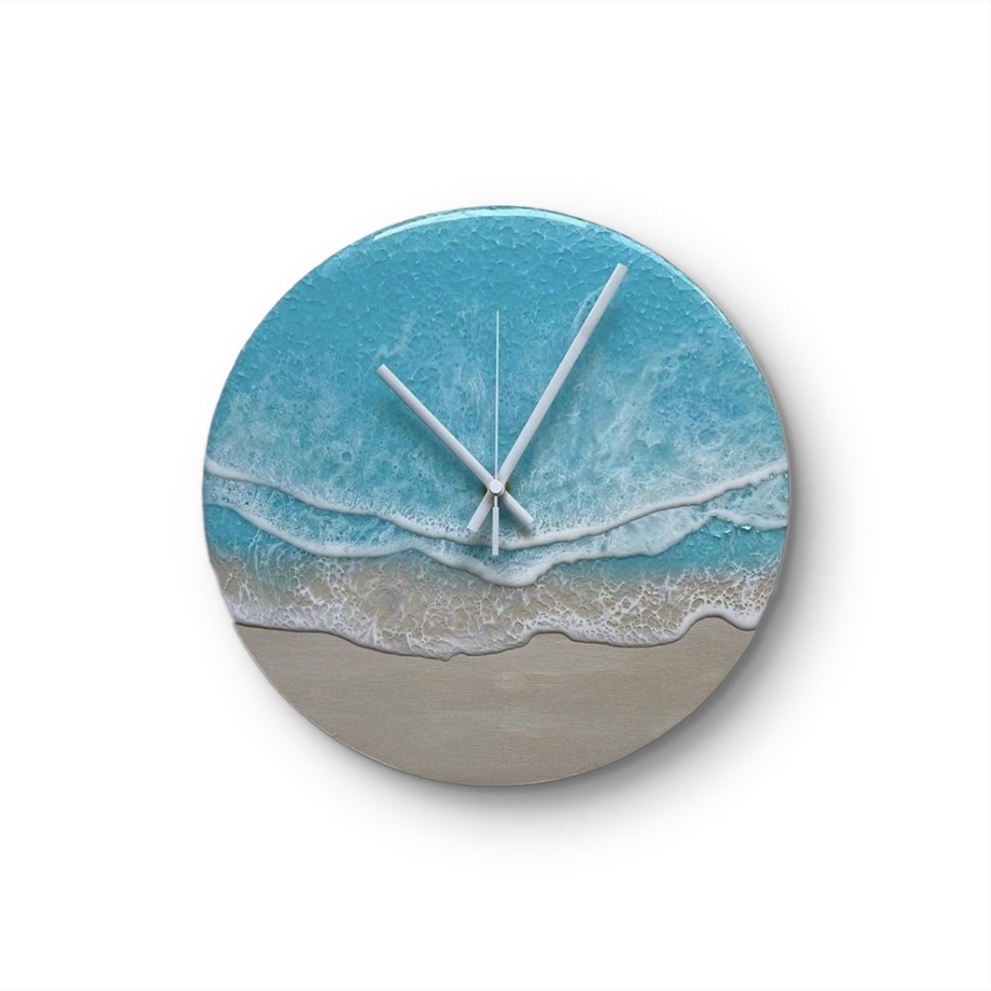 Unique Handmade Resin Wall Clock – 16 Inches/40.5cm