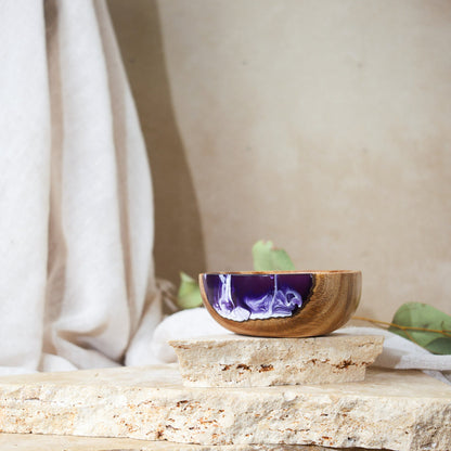 Purple Handmade Small Bowl