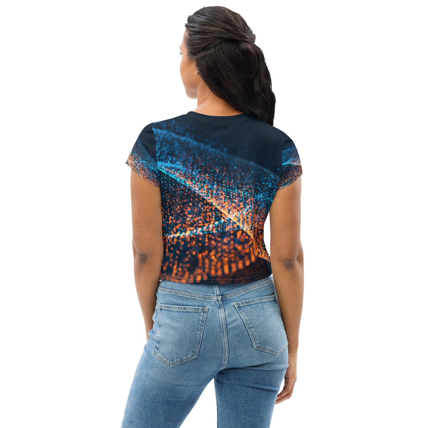 Vibrant Limited Edition Workout & Casual Wear Crop Top