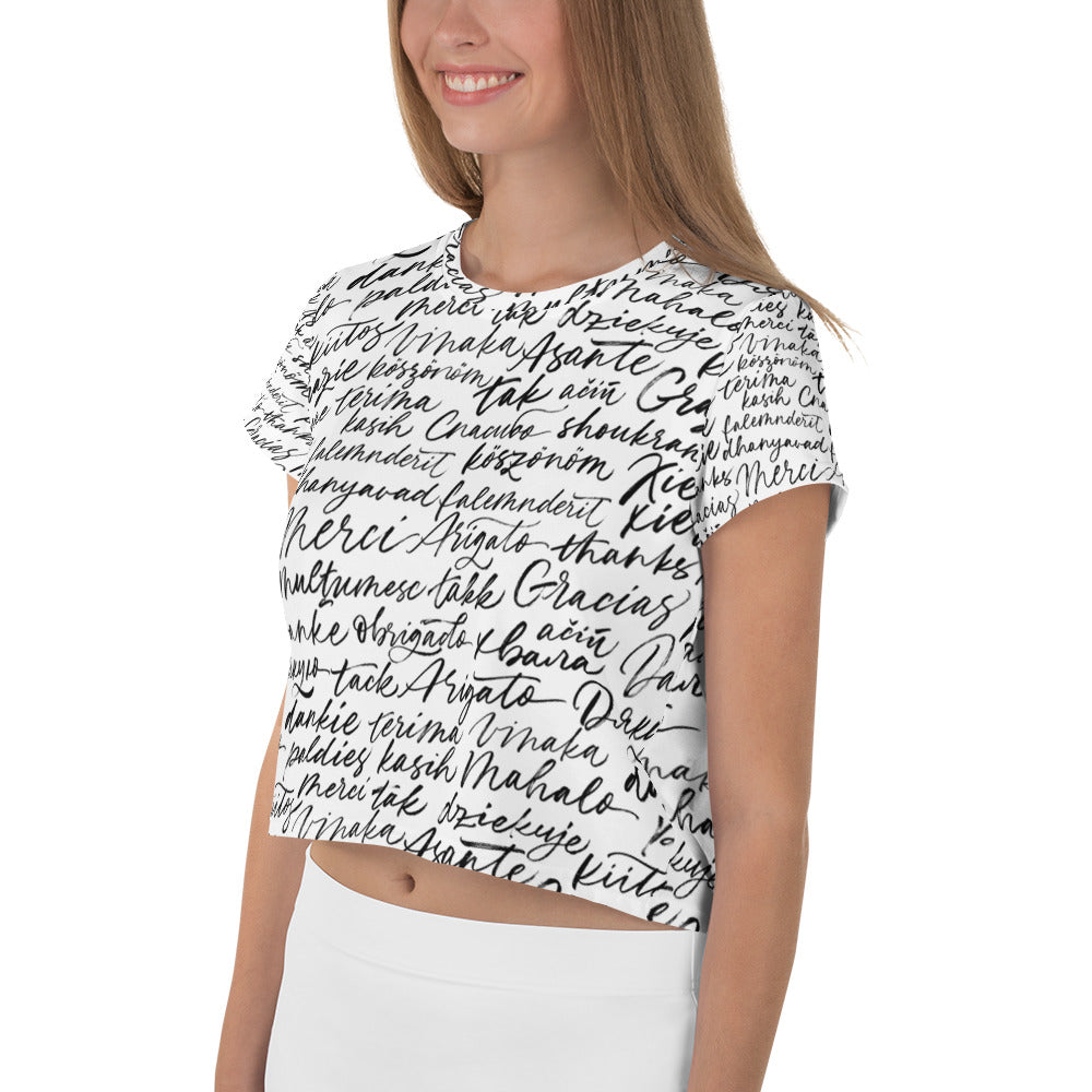 Fancy Teen Limited Edition Casual Wear Crop Top