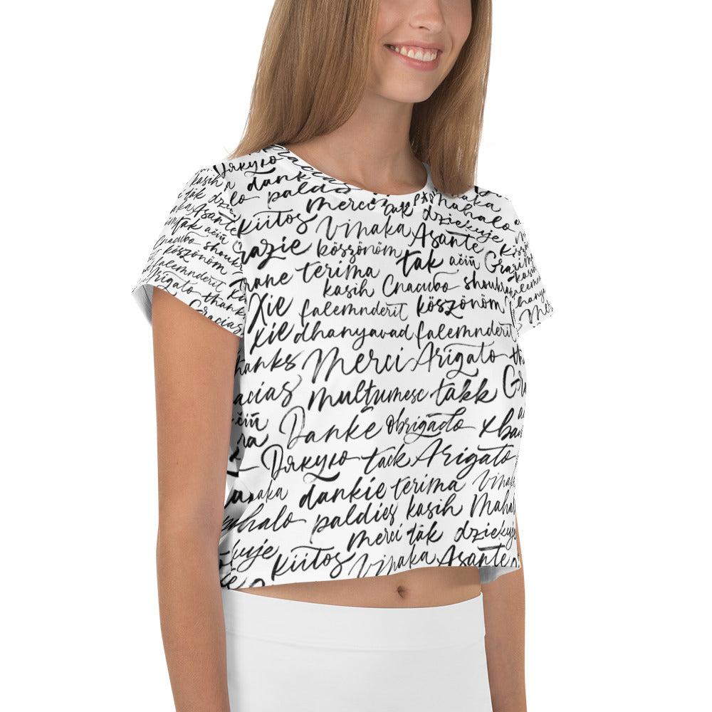 Fancy Teen Limited Edition Casual Wear Crop Top