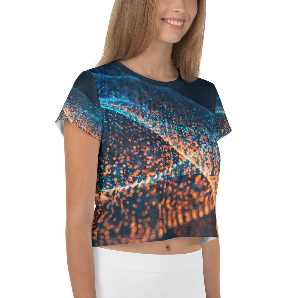 Vibrant Limited Edition Workout & Casual Wear Crop Top