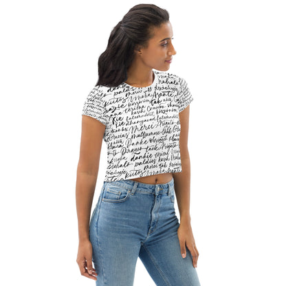 Fancy Teen Limited Edition Casual Wear Crop Top