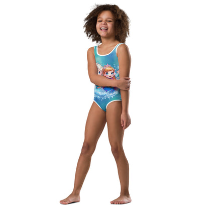 Frozen Theme Poolside & Beach Fun Swimsuit