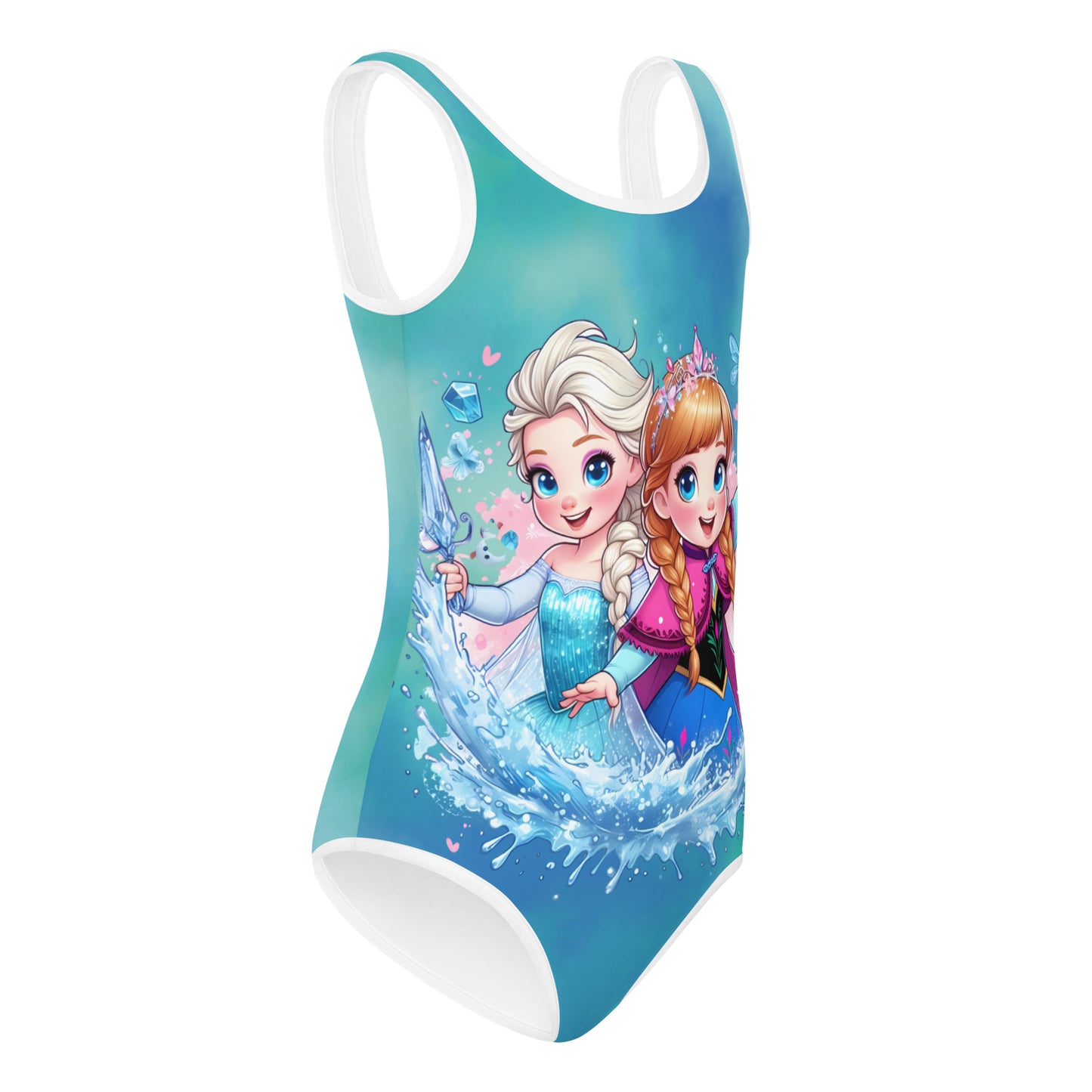 Frozen Theme Poolside & Beach Fun Swimsuit