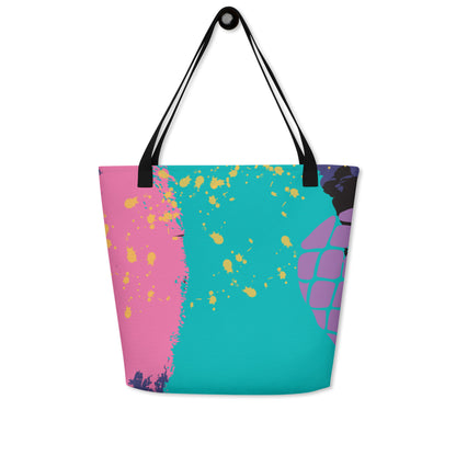 Trendy Colorful Tote Bag – Stylish, Versatile, and Eco-Friendly Carryall