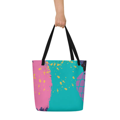 Trendy Colorful Tote Bag – Stylish, Versatile, and Eco-Friendly Carryall