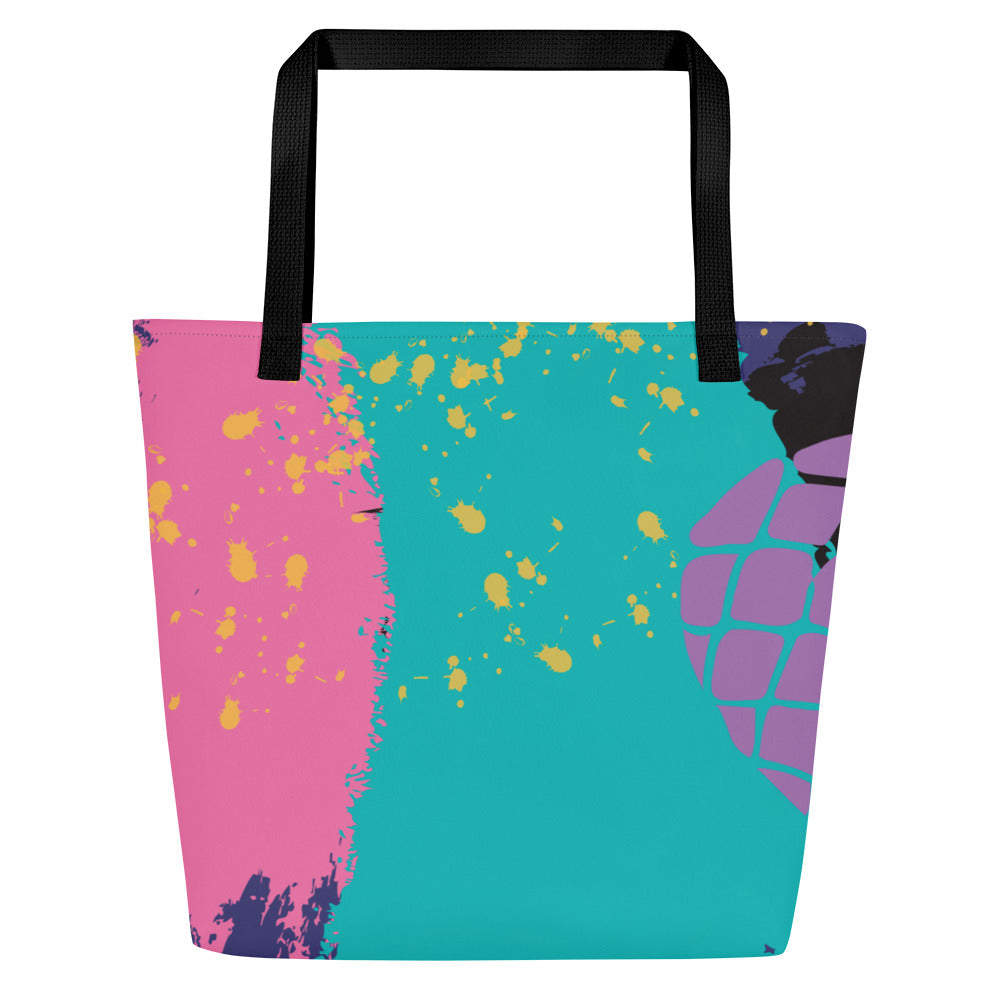 Trendy Colorful Tote Bag – Stylish, Versatile, and Eco-Friendly Carryall