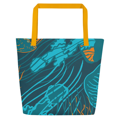 Ocean Colorful Tote Bag – Stylish, Versatile, and Eco-Friendly Carryall