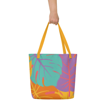 Momlife Colorful Tote Bag – Stylish, Versatile, and Eco-Friendly Carryall