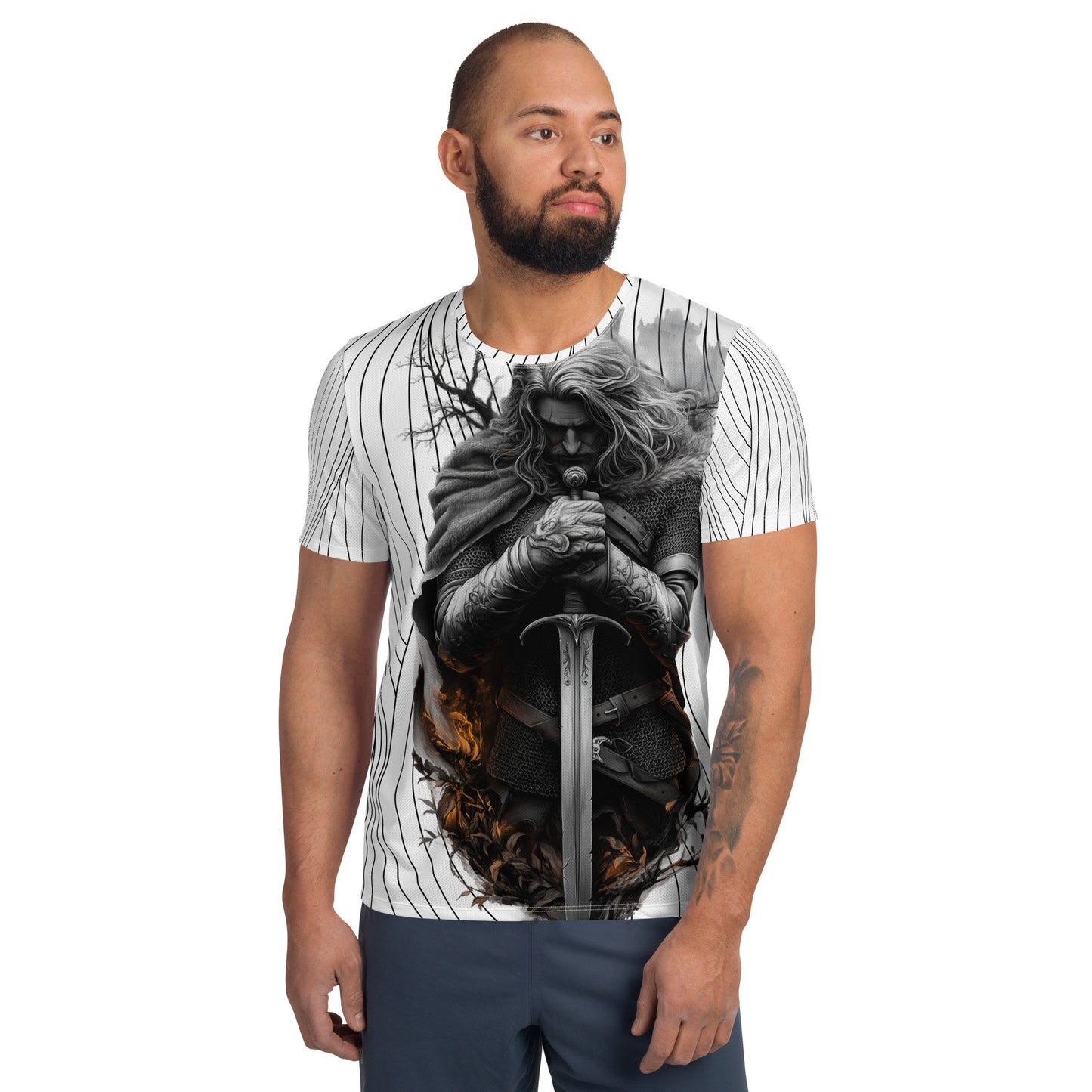 Power Print Men's Athletic T-shirt