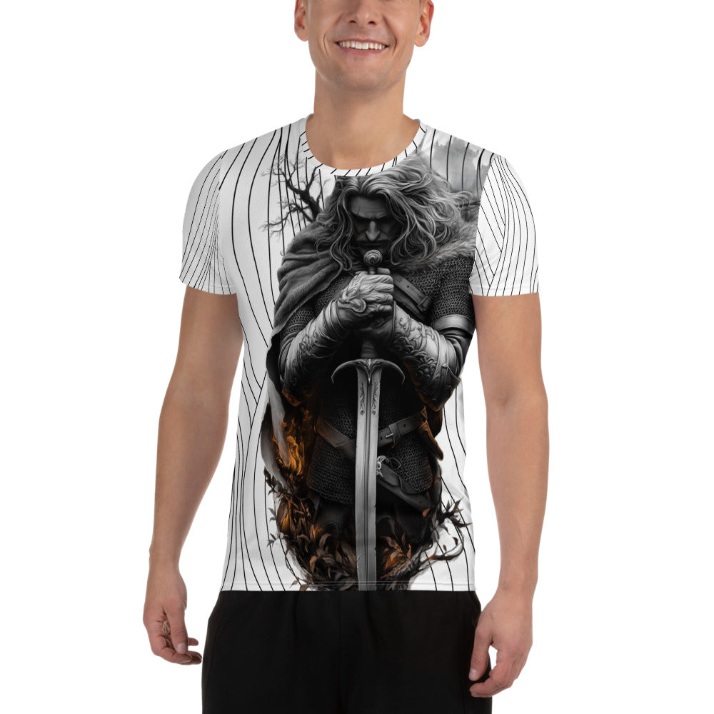 Power Print Men's Athletic T-shirt