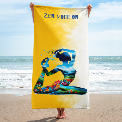 Vibrant Unique Design Beach Towel – Super Soft & Cozy Bath, Holiday Sublimation Towel