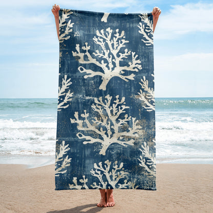 Sea Life Unique Design Towel - Super Soft & Cozy Bath, Holiday Towel