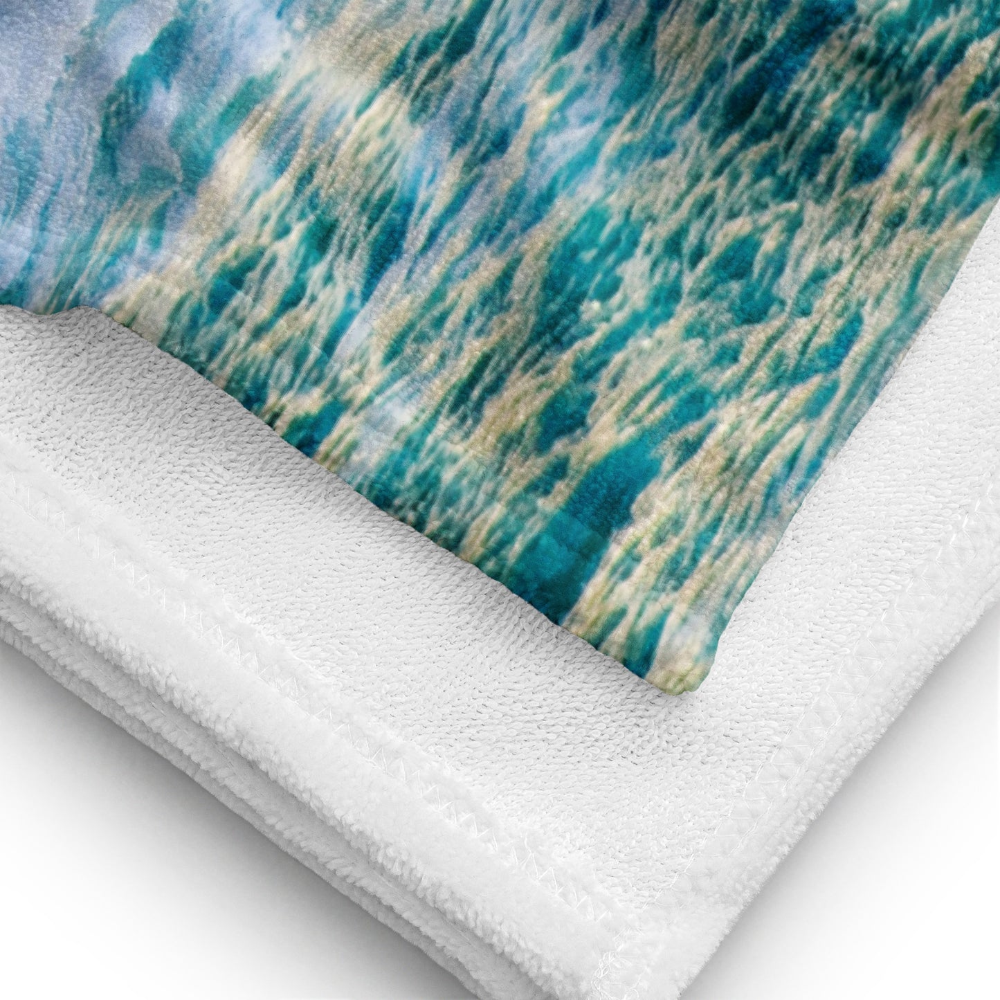 Ocean Vibrant Unique Design Beach Towel – Super Soft & Cozy Bath, Holiday Towel